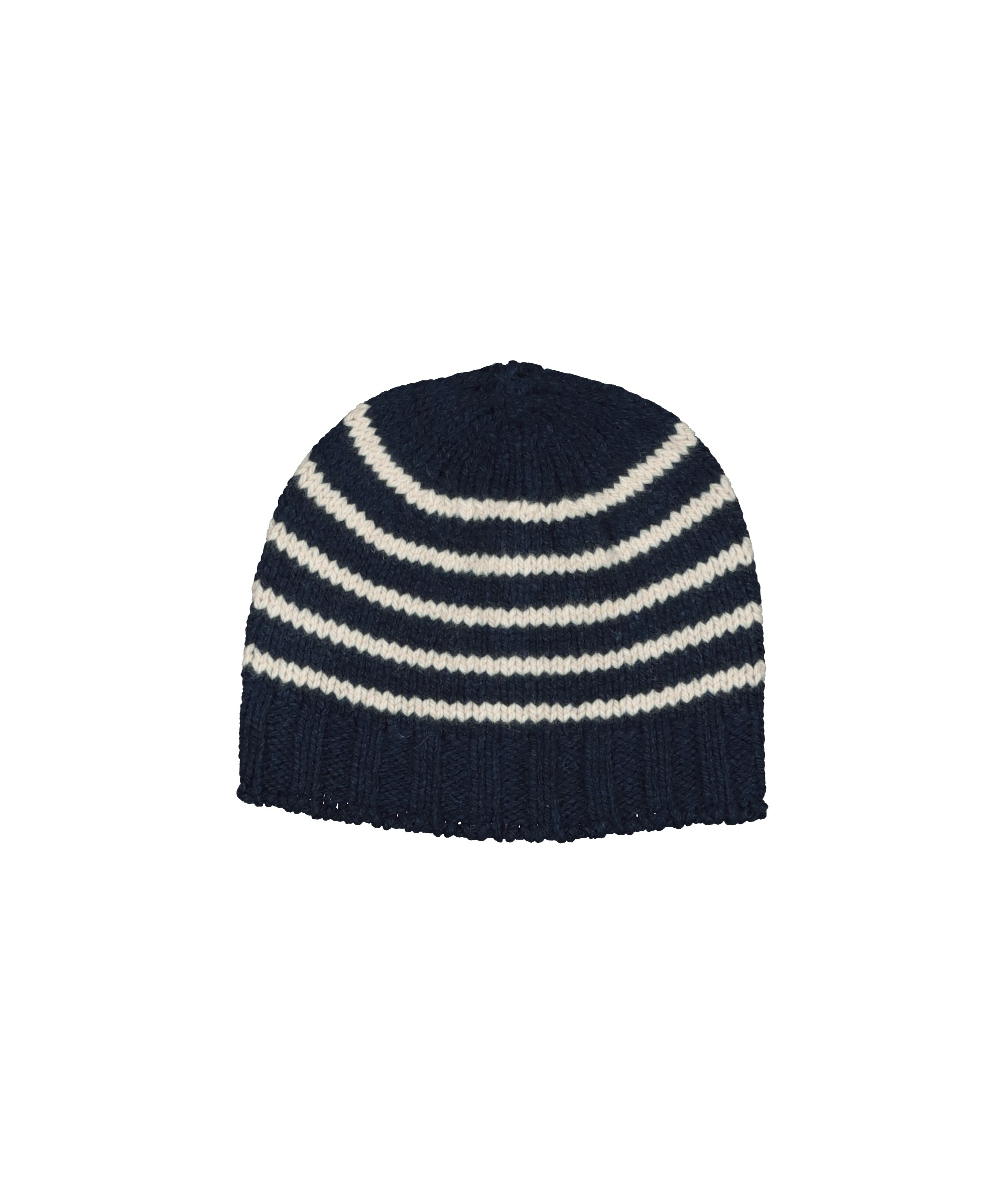 M22 404 Classic Breton Beanie, Navy, 95%Merino %5 Cashmere, €49.95