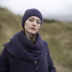 Alpaca Ribbed Scarf