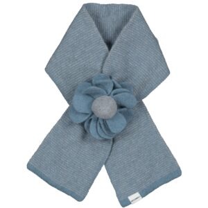 Mini Stripe Pom‑pom Floral Collar